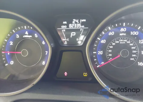 2013 Hyundai Elantra Gls z USA, uszkodzony, nr VIN 5NPDH4AE2DH404311